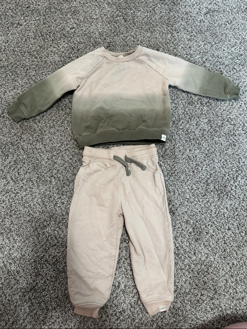 Burt’s Bees Baby organic cotton outfit 6-9 months